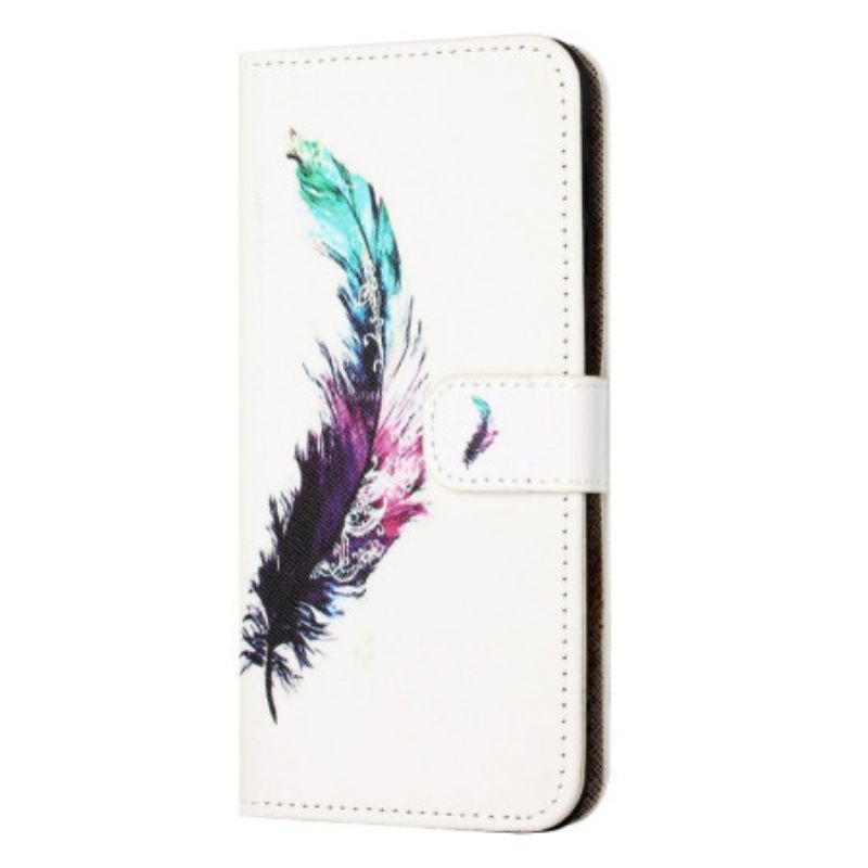 Kotelot Xiaomi Redmi Note 13 5g Lanyard Feather Suojakuori