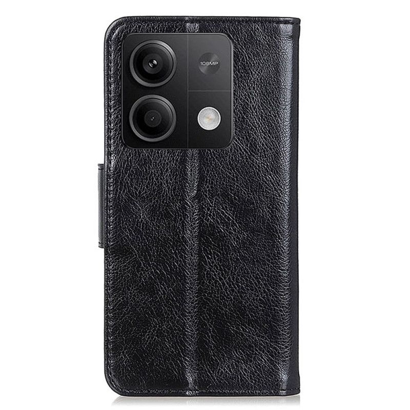 Kotelot Xiaomi Redmi Note 13 5g Nappan Rakenne Haljasnahka Suojakuori