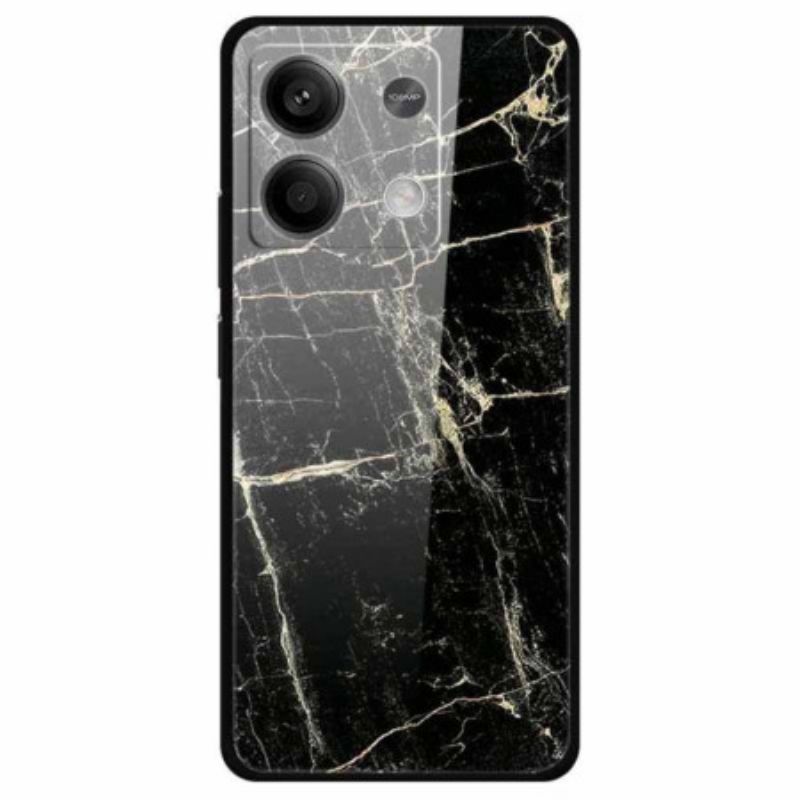 Kuori Xiaomi Redmi Note 13 5g Platinum Black Pattern Tempered Glass Suojakuori