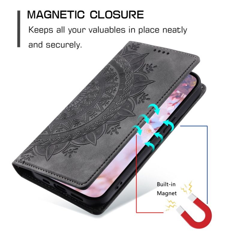 Nahkakotelo Xiaomi Redmi Note 13 5g Mandala-kuvio