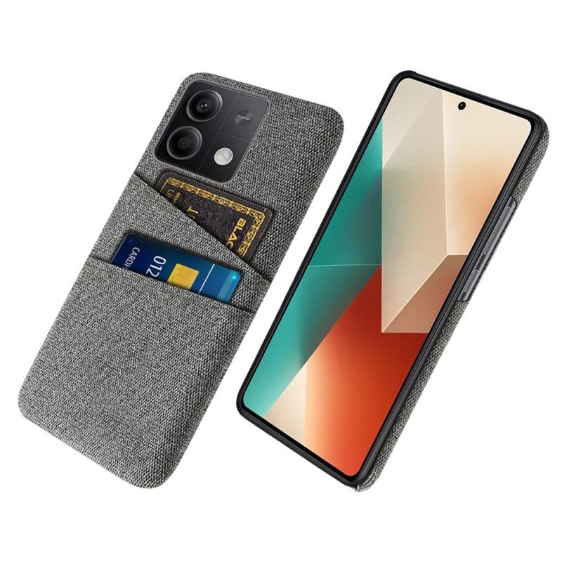 Puhelinkuoret Xiaomi Redmi Note 13 5g Kangas Kaksoiskorttipidike