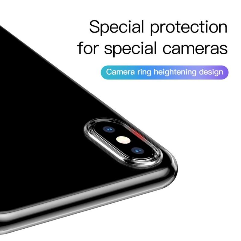 Case Kuoret iPhone XS Max Kultainen Puhelinkuoret Yksinkertainen Baseus-Sarja