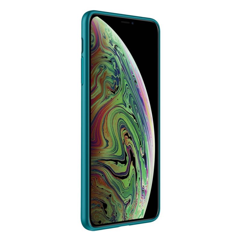 Case Kuoret iPhone XS Max Oranssi Musta Puhelinkuoret Värillinen Nahkatyyli