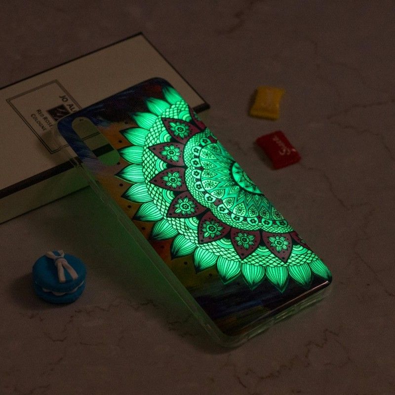 Case Kuoret iPhone XS Max Puhelinkuoret Fluoresoiva Värillinen Mandala