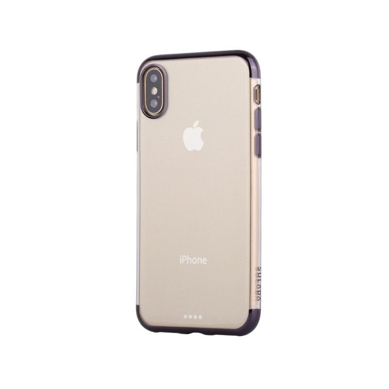 Case Kuoret iPhone XS Max Punainen Musta Puhelinkuoret Suladakide