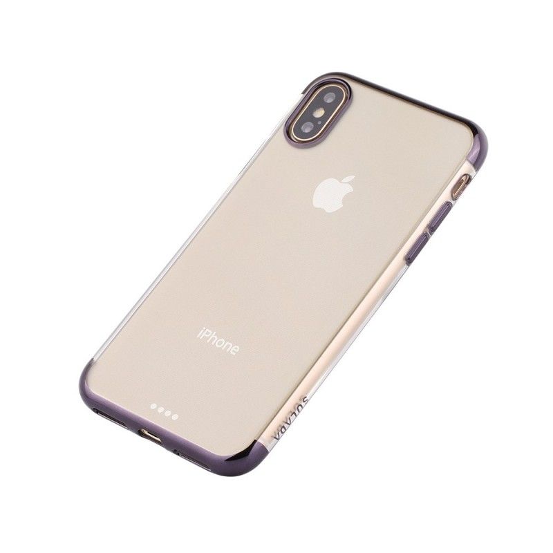 Case Kuoret iPhone XS Max Punainen Musta Puhelinkuoret Suladakide