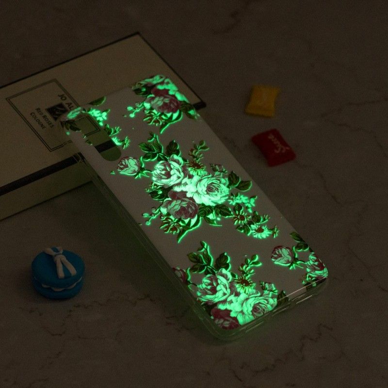 Kuori iPhone XS Max Fluoresoivat Vapauden Kukat