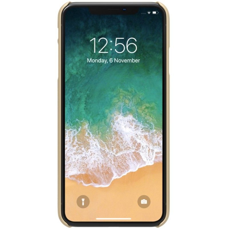 Kuori iPhone XS Max Kulta Musta Jäykkä Himmeä Nillkin