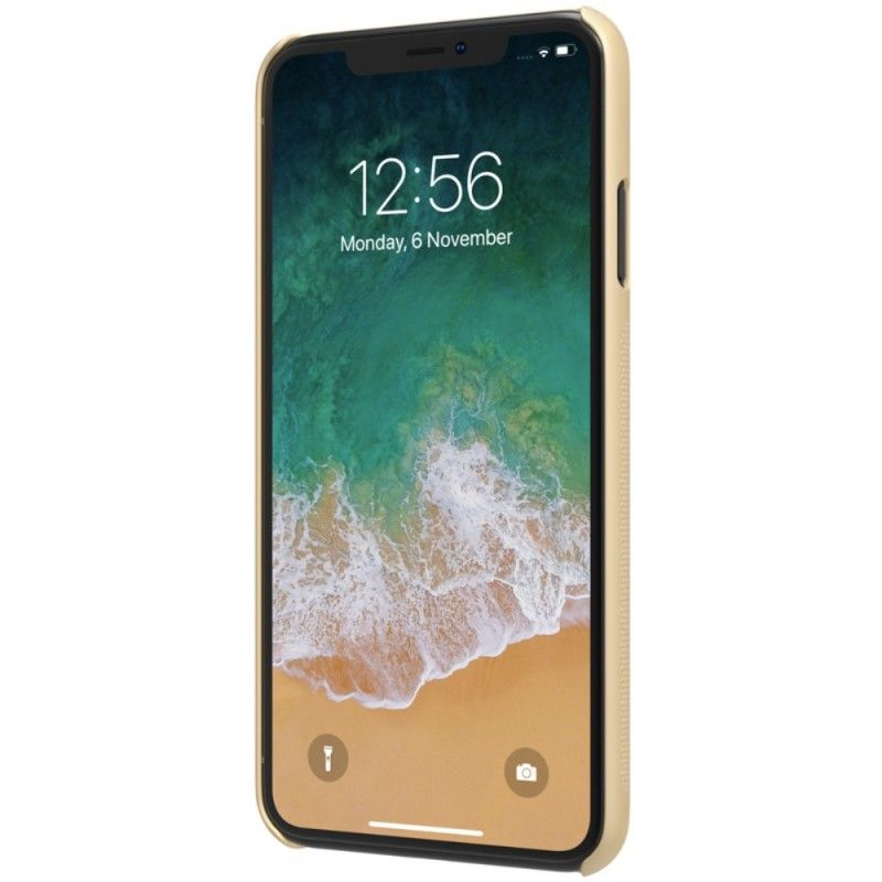 Kuori iPhone XS Max Kulta Musta Jäykkä Himmeä Nillkin