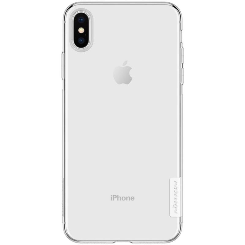 Kuori iPhone XS Max Läpinäkyvä Läpinäkyvä Nillkin Suojakuori