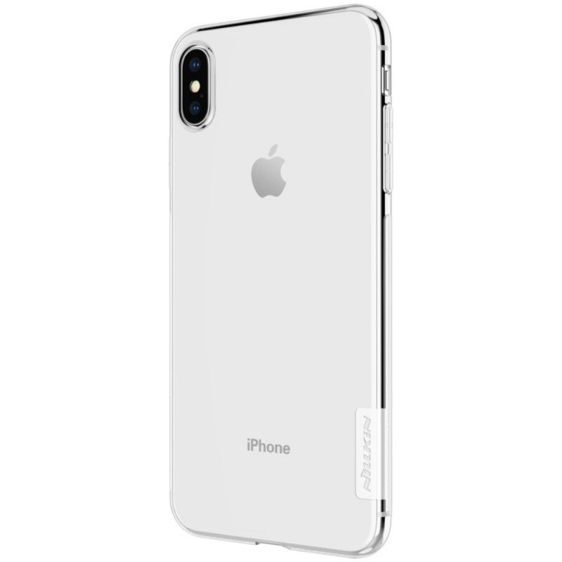 Kuori iPhone XS Max Läpinäkyvä Läpinäkyvä Nillkin Suojakuori