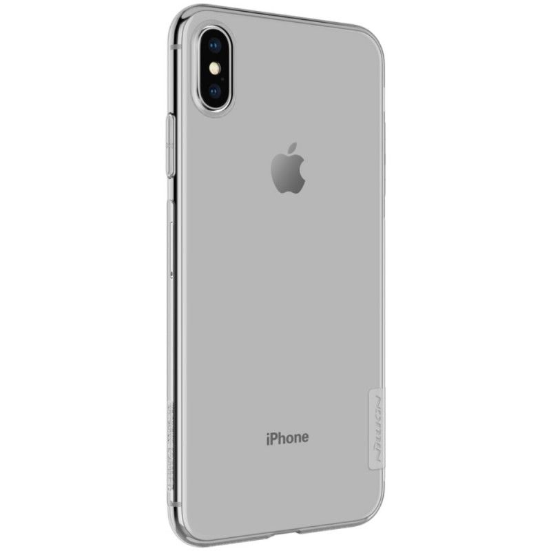 Kuori iPhone XS Max Läpinäkyvä Läpinäkyvä Nillkin Suojakuori