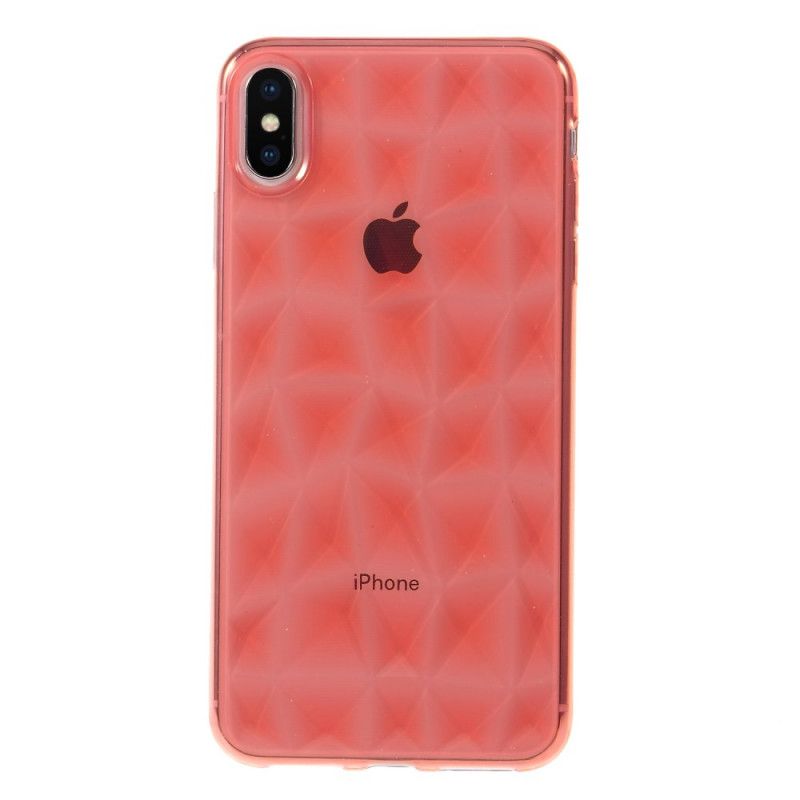 Kuori iPhone XS Max Musta Timantin Rakenne