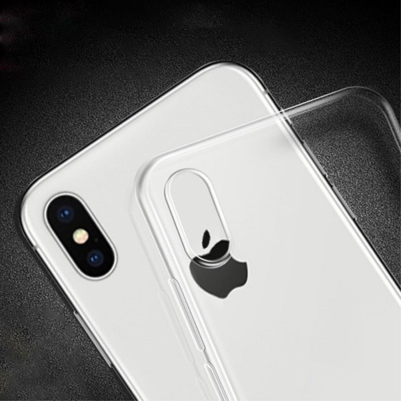 Kuori iPhone XS Max Puhelinkuoret Läpinäkyvä Nx