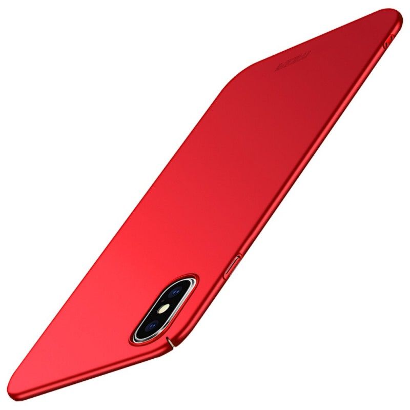 Kuori iPhone XS Max Punainen Musta Mofi