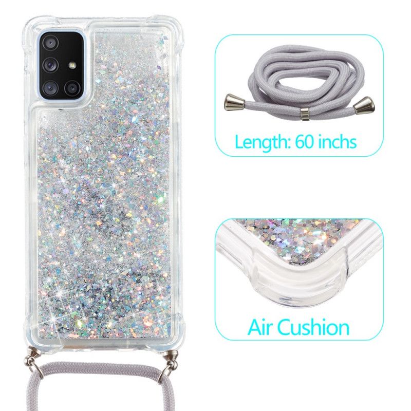 Samsung Galaxy A51 5G Glitter Suojakuori