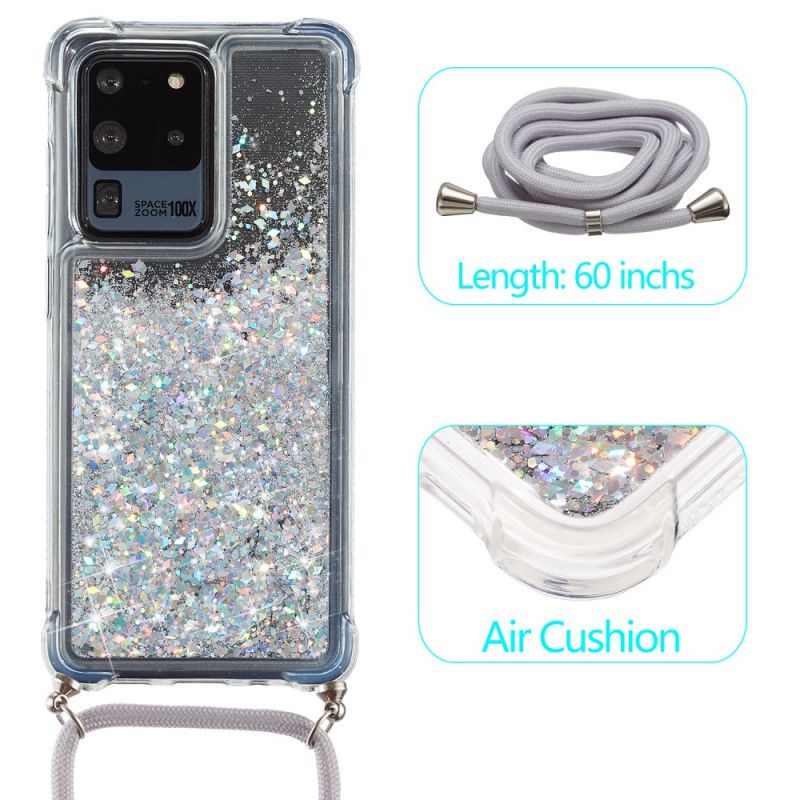 Samsung Galaxy S20 Ultra Glitter Suojakuori