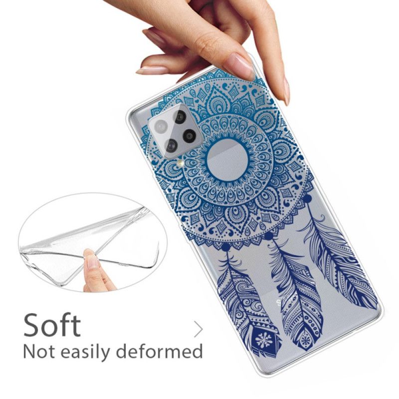 Case Kuoret Samsung Galaxy A42 5G Puhelinkuoret Ainutlaatuinen Kukka Mandala