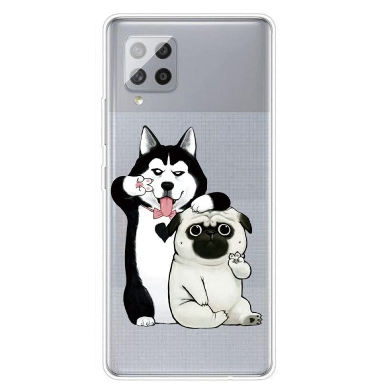 Case Kuoret Samsung Galaxy A42 5G Puhelinkuoret Hauskoja Koiria