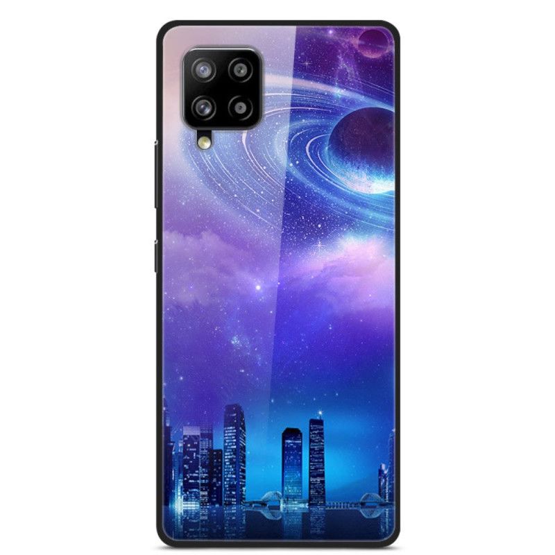 Case Kuoret Samsung Galaxy A42 5G Puhelinkuoret Kaupunkilasi Ja Silikoni