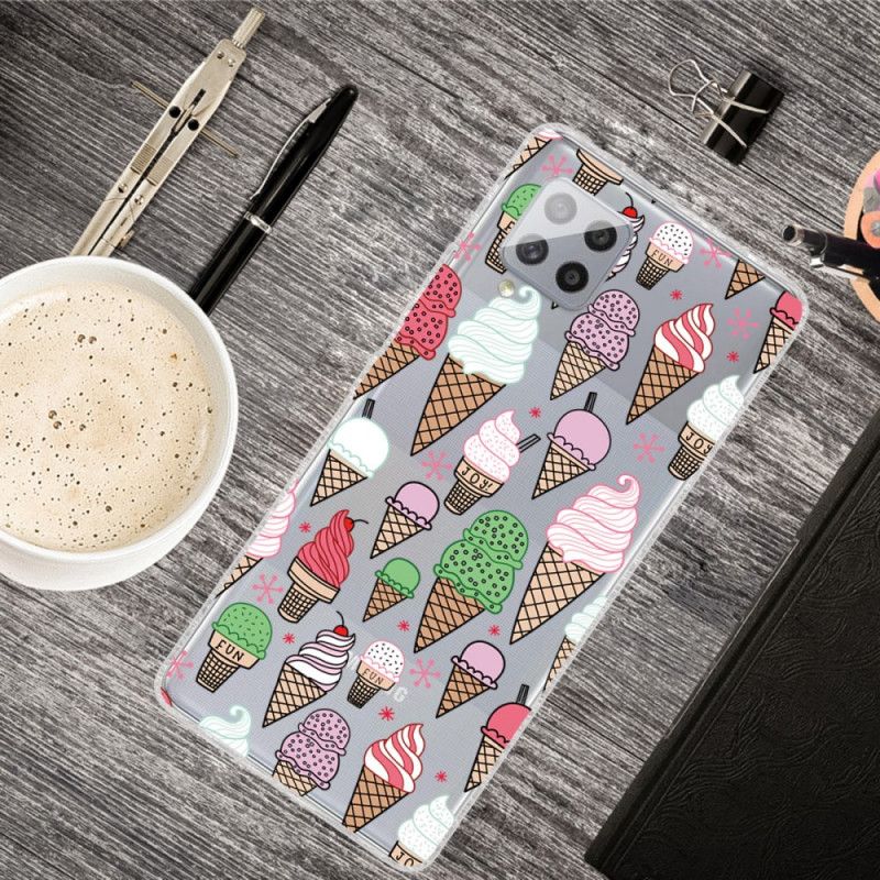 Case Kuoret Samsung Galaxy A42 5G Puhelinkuoret Kermajäätelö