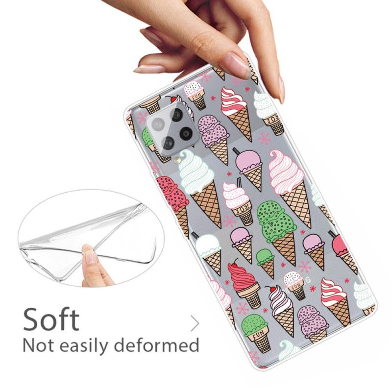 Case Kuoret Samsung Galaxy A42 5G Puhelinkuoret Kermajäätelö