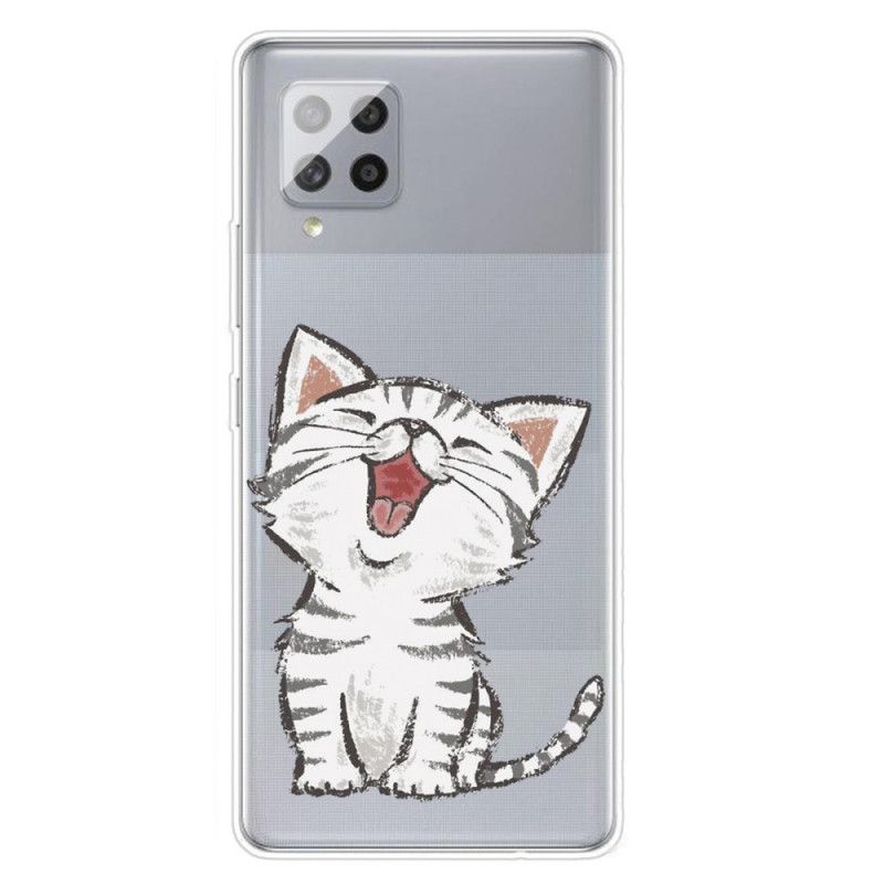 Case Kuoret Samsung Galaxy A42 5G Puhelinkuoret Söpö Kissa