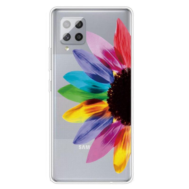 Case Kuoret Samsung Galaxy A42 5G Puhelinkuoret Värillinen Kukka