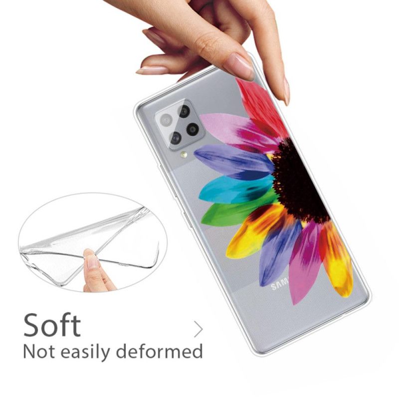 Case Kuoret Samsung Galaxy A42 5G Puhelinkuoret Värillinen Kukka