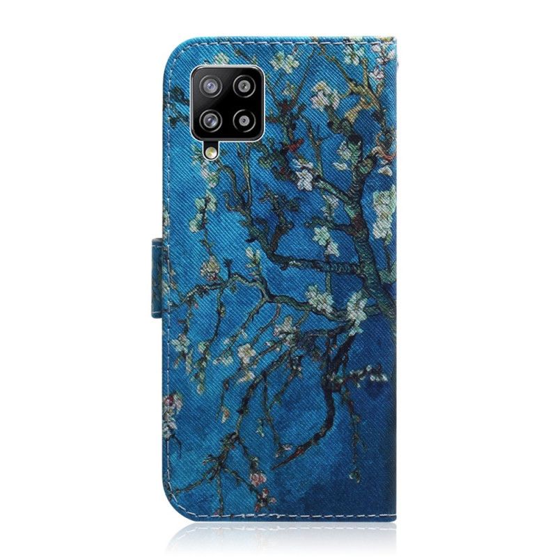 Flip Case Samsung Galaxy A42 5G Kukkiva Puun Oksa