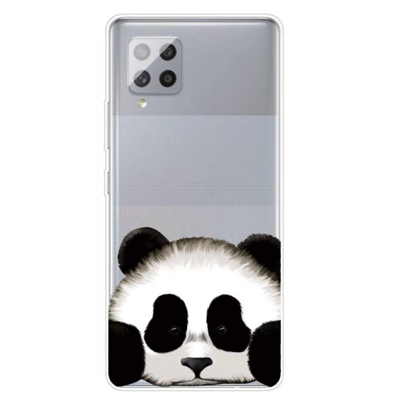 Kuori Samsung Galaxy A42 5G Läpinäkyvä Panda