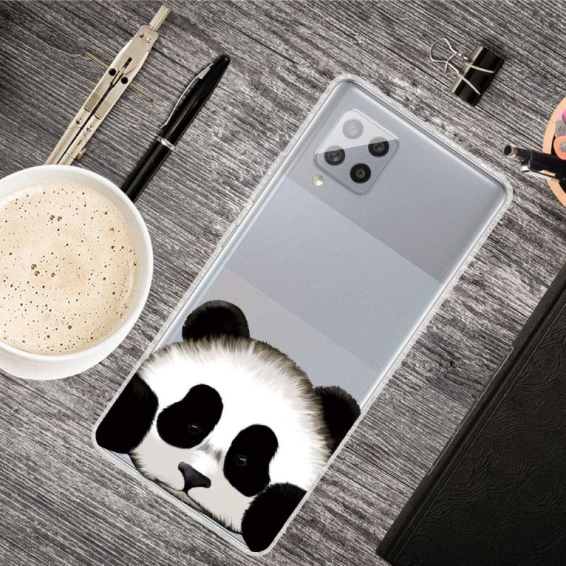 Kuori Samsung Galaxy A42 5G Läpinäkyvä Panda