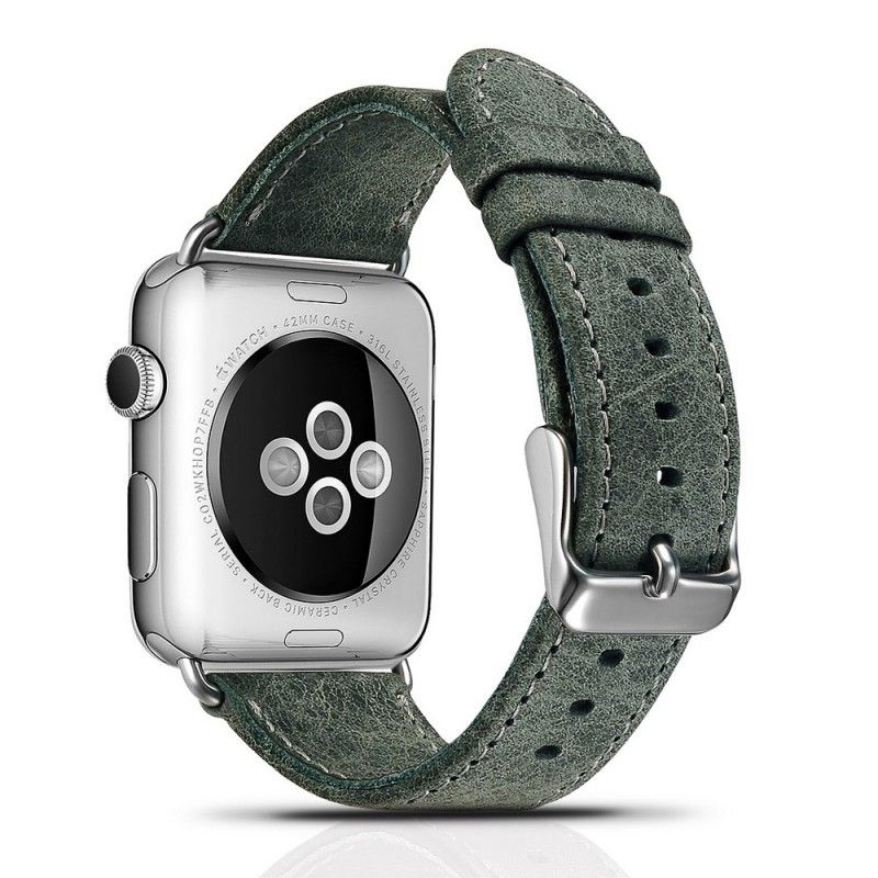 Apple Watch 42 Mm Nahkahihna - Käärmeennahka