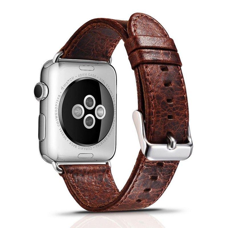 Apple Watch 42 Mm Nahkahihna - Käärmeennahka