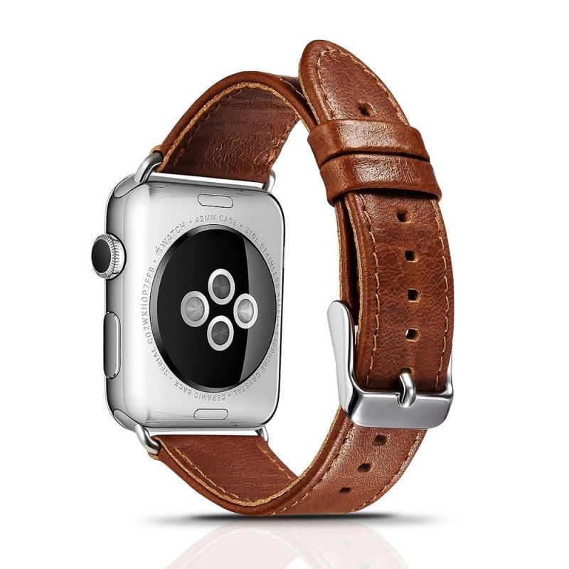 Apple Watch 42 Mm Nahkahihna - Käärmeennahka