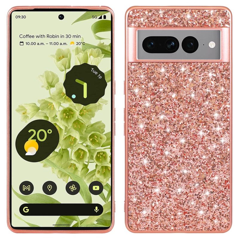 Kuori Google Pixel 8 Pro Glitteriä Suojakuori