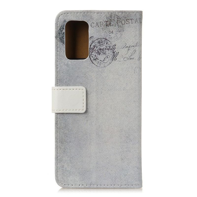 Flip Case Huawei P40 Pro Plus Matkustava Kissa