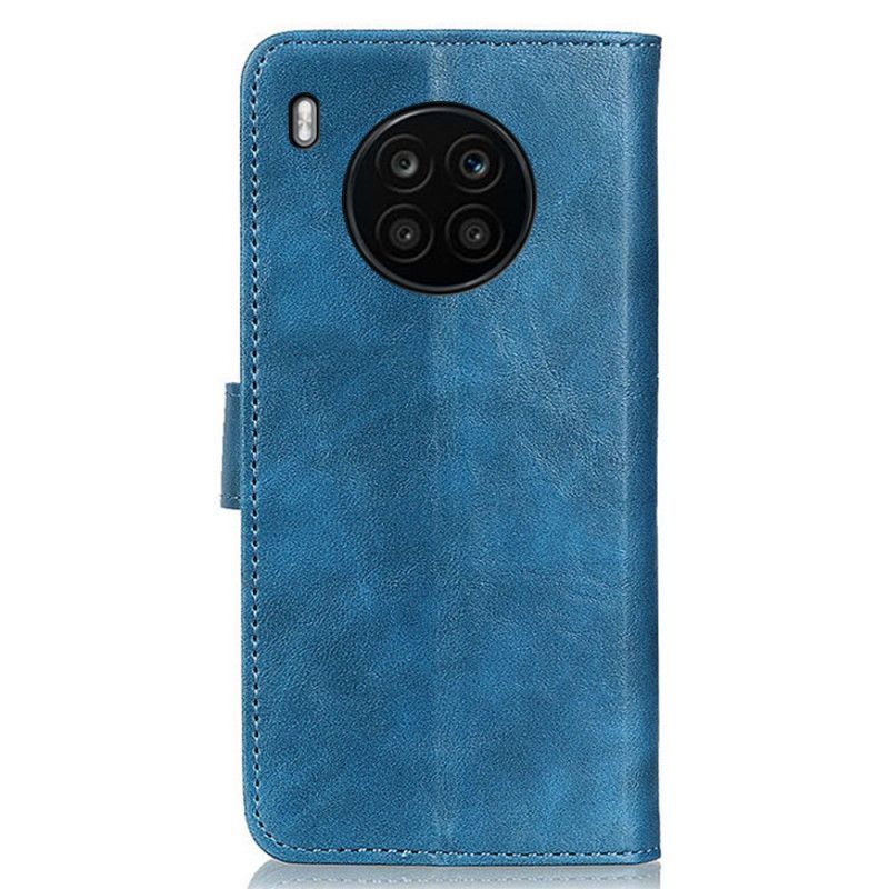 Flip Kotelot Huawei Nova 8i / Honor 50 Lite Bison Leather Effect