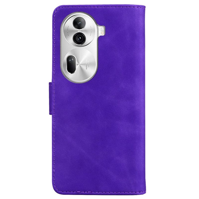 Kotelot Oppo Reno 11 Pro 5g Couture Leather Effect