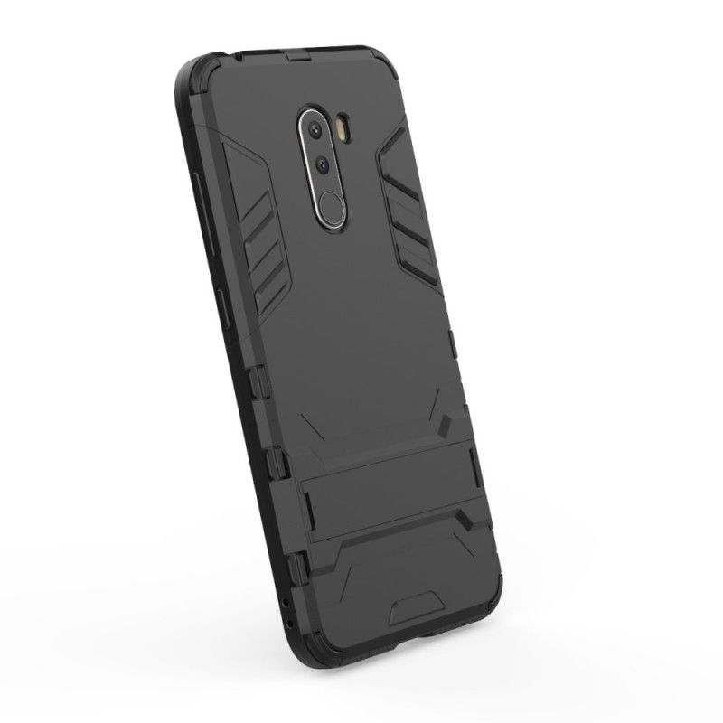 Case Kuoret Xiaomi Pocophone F1 Tummansininen Musta Puhelinkuoret Erittäin Kestävä Kieli