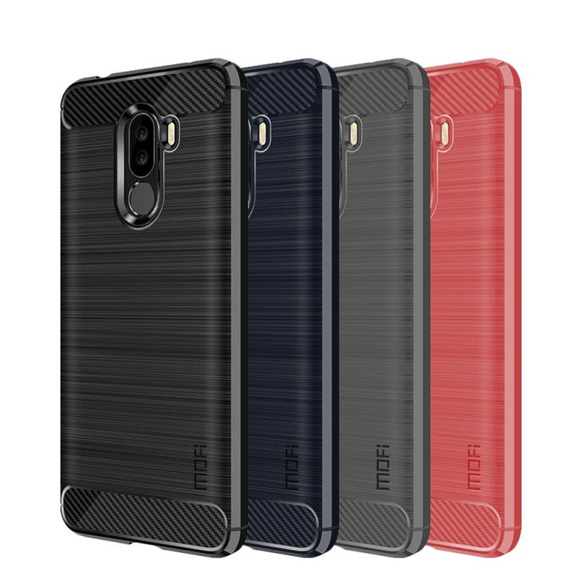 Kuori Xiaomi Pocophone F1 Harmaa Musta Mofi Harjattu Hiilikuitu