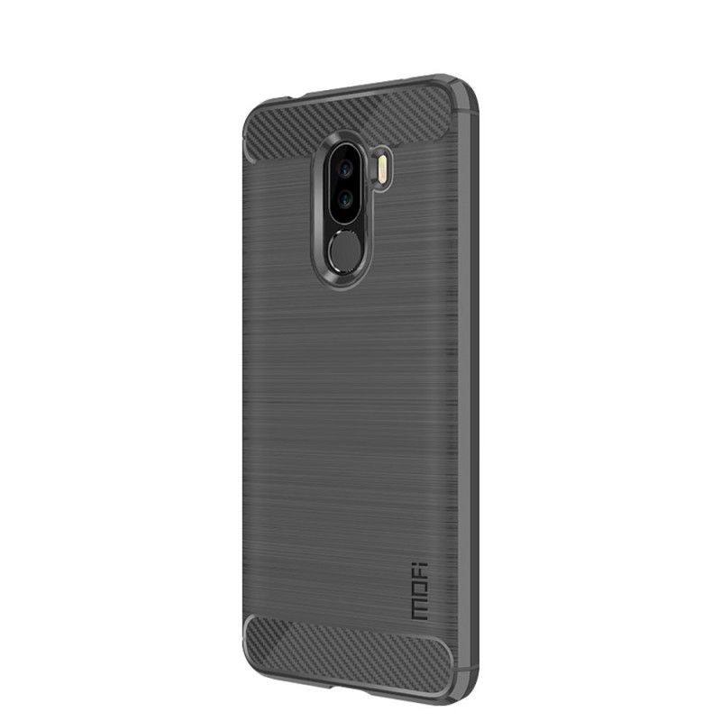 Kuori Xiaomi Pocophone F1 Harmaa Musta Mofi Harjattu Hiilikuitu