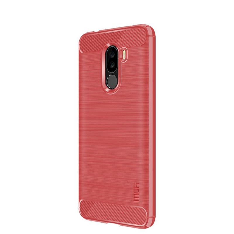 Kuori Xiaomi Pocophone F1 Harmaa Musta Mofi Harjattu Hiilikuitu