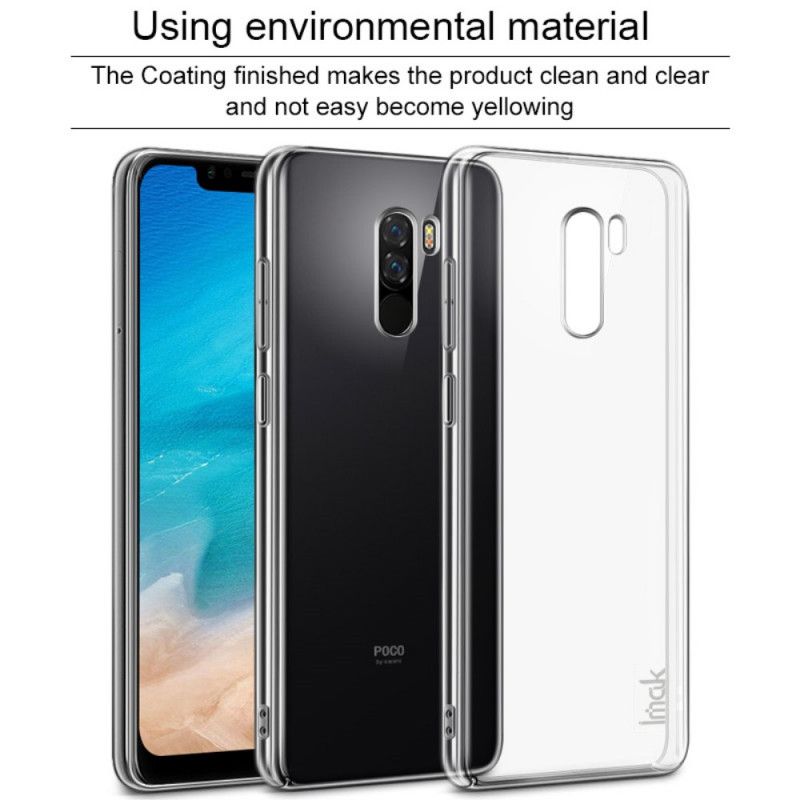 Kuori Xiaomi Pocophone F1 Läpinäkyvä Imak