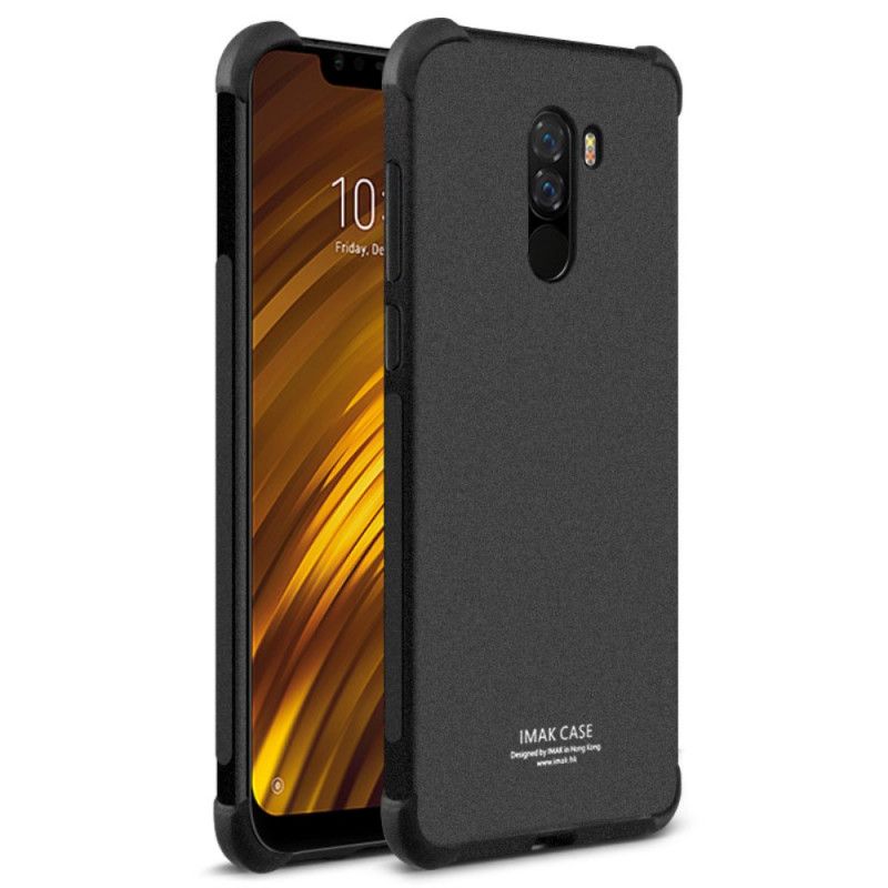 Kuori Xiaomi Pocophone F1 Läpinäkyvä Imak Silkkinen Suojakuori