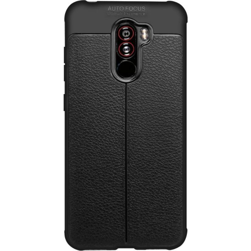 Kuori Xiaomi Pocophone F1 Musta Imak-Tekonahkaa Ompelemalla