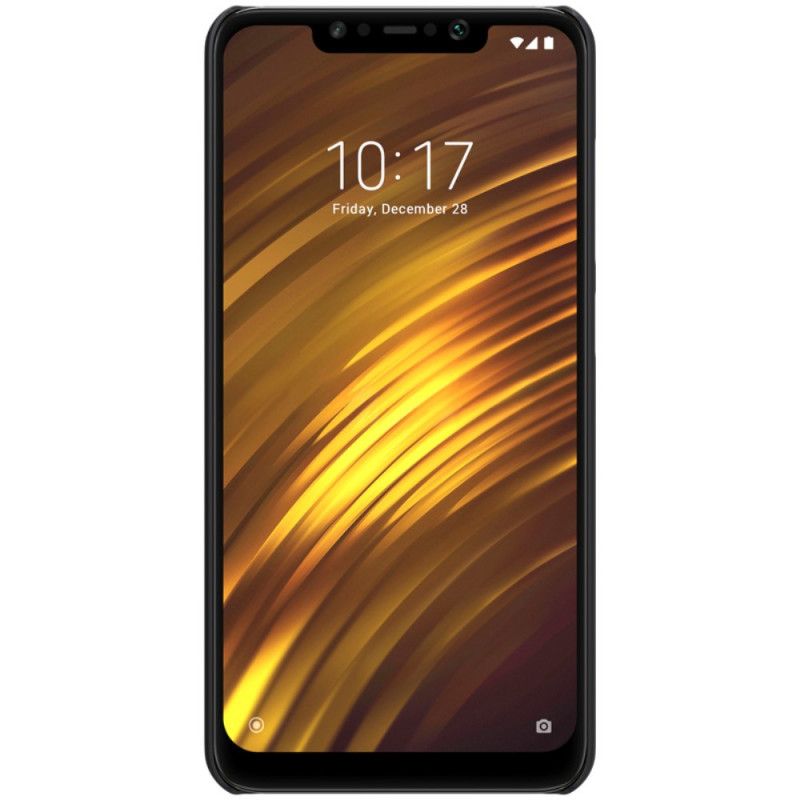 Kuori Xiaomi Pocophone F1 Musta Jäykkä Himmeä Nillkin