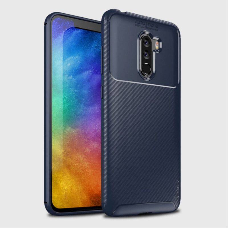 Kuori Xiaomi Pocophone F1 Tummansininen Musta Luistamaton Ipaky