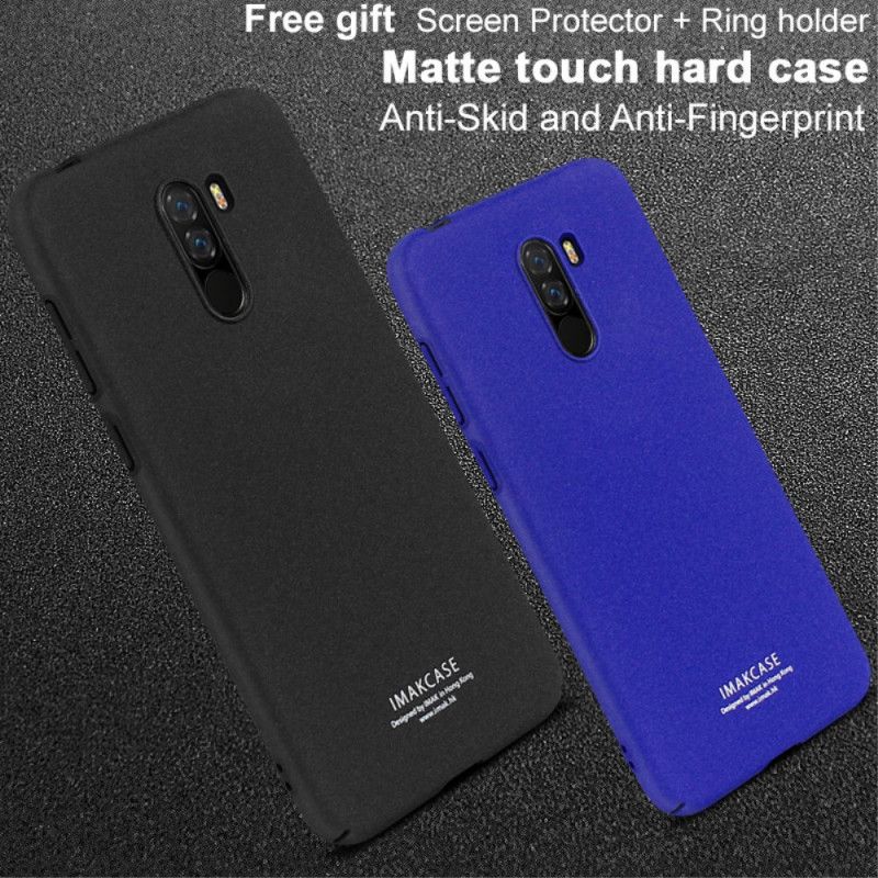 Kuori Xiaomi Pocophone F1 Tummansininen Rengas