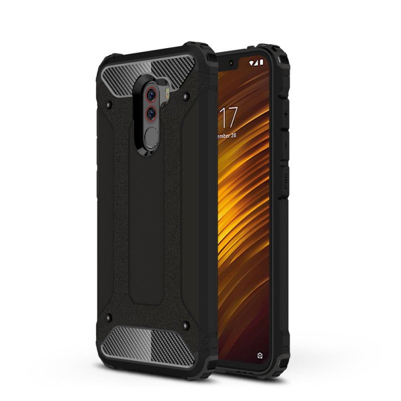 Kuori Xiaomi Pocophone F1 Valkoinen Musta Perhe Suojakuori